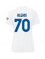 Inter Milan Alexis Sanchez #70 Venkovní Dres pro Dámské 2023-24 Krátký Rukáv